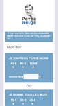 Mobile Screenshot of donner.perce-neige.org